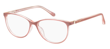 Premium Women Fossil Model Eyeglasses: Fos 7050 - Pink- SpecSMART Eye Clinic (Diagonal View)